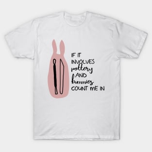 Bunnies and Pottery T-Shirt